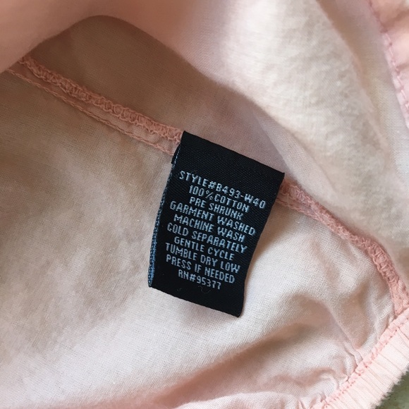 SANCTUARY cotton blouse with lace details and 3/4 sleeve. Size M. EUC - Picture 6 of 8